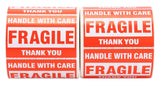 SJPACK 2" x 3" Fragile Stickers Handle with Care Warning Packing/Shipping Labels - Permanent Adhesive