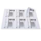 SJPACK 6 up 3-1/3 X 4 Sticker Labels Shipping Address Labels for Laser/Ink Jet Printer