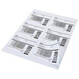 SJPACK 6 up 3-1/3 X 4 Sticker Labels Shipping Address Labels for Laser/Ink Jet Printer