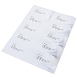 SJPACK Sticker Labels Compatible Laser/Ink Jet Shipping Labels - Per Sheet 10 Labels