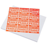 SJPACK Sticker Labels Compatible Laser/Ink Jet Shipping Labels - Per Sheet 10 Labels