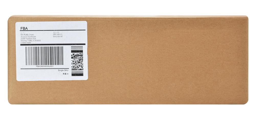 Shipping Address Labels - 3 1/3" X 4" Blank White, 6 Per Sheet (8.5x11"), Pack Of 500-5000 Sheets